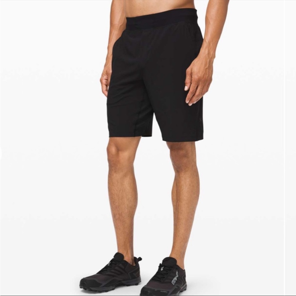 lululemon athletica Men's Black Athletic Shorts